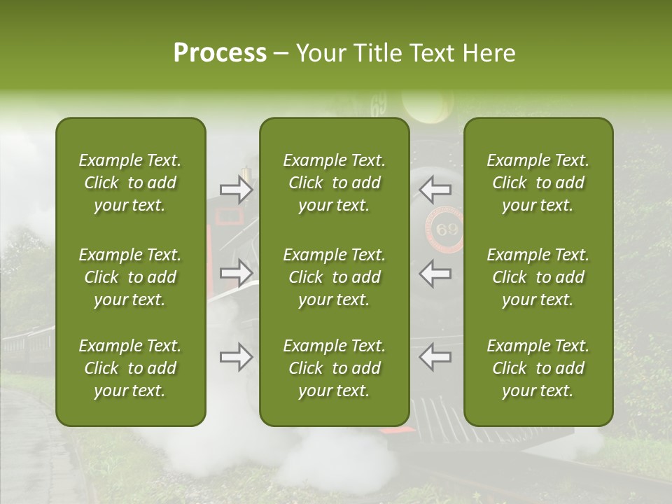 Senior  Human Finger PowerPoint Template