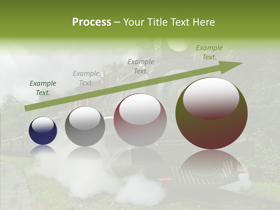 Senior  Human Finger PowerPoint Template