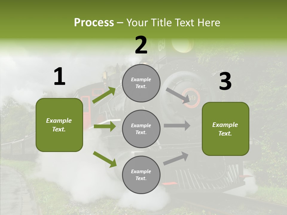 Senior  Human Finger PowerPoint Template