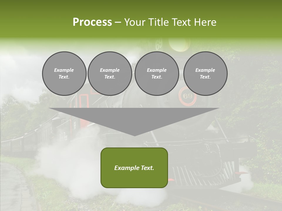 Senior  Human Finger PowerPoint Template