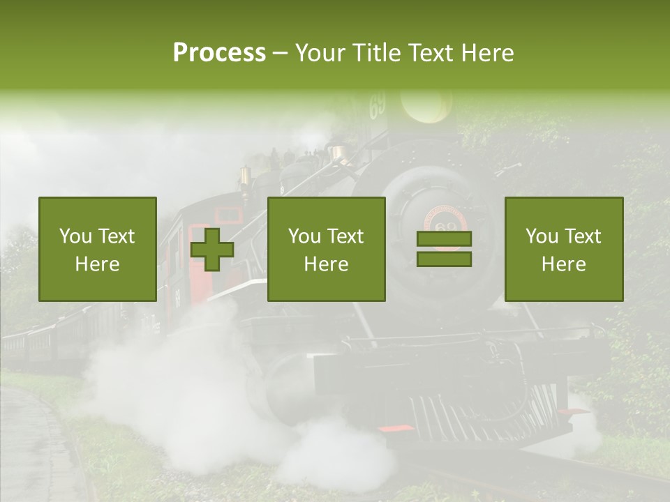 Senior  Human Finger PowerPoint Template