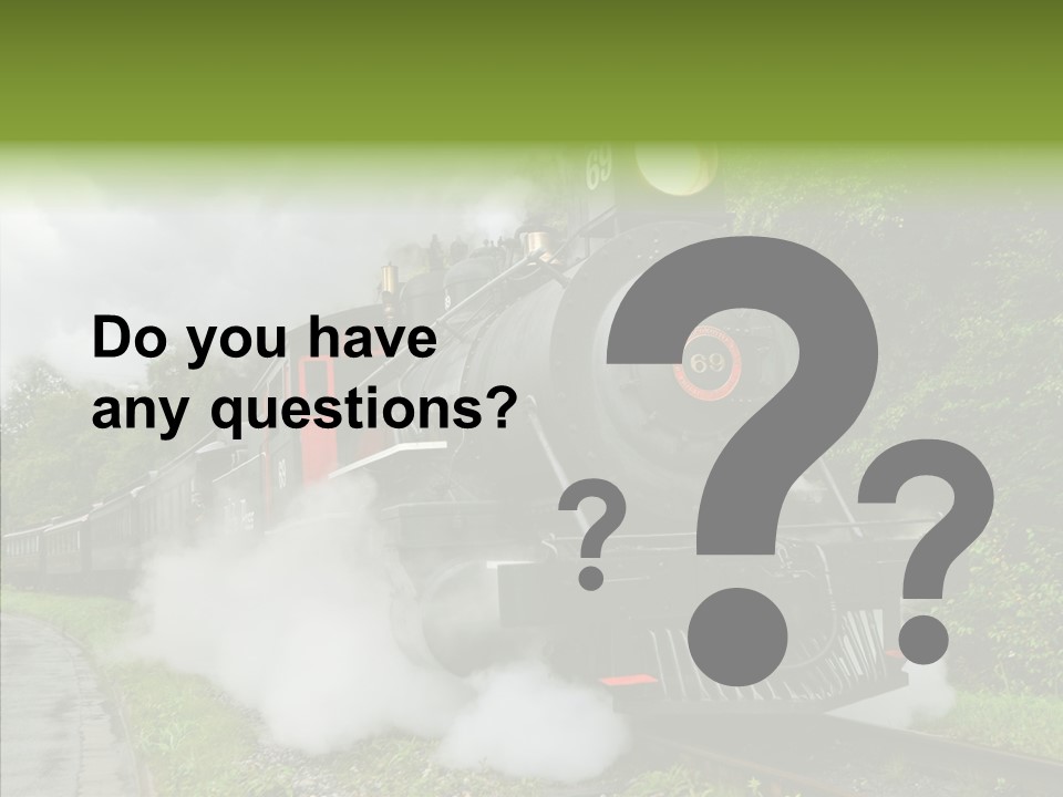 Senior  Human Finger PowerPoint Template