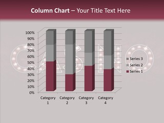 Aging Finger White Background PowerPoint Template