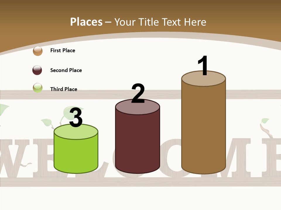 Senior  Elderly White PowerPoint Template