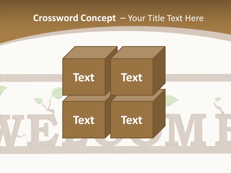 Senior  Elderly White PowerPoint Template