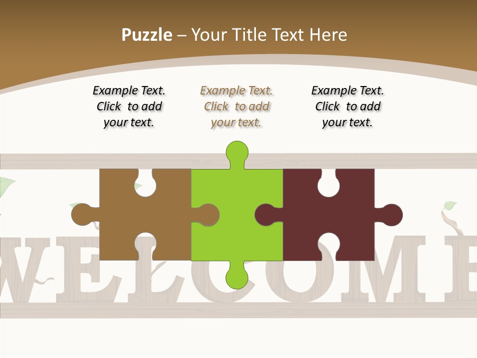 Senior  Elderly White PowerPoint Template