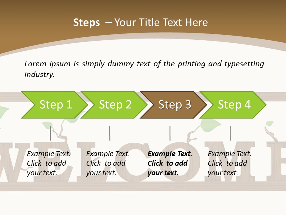 Senior  Elderly White PowerPoint Template