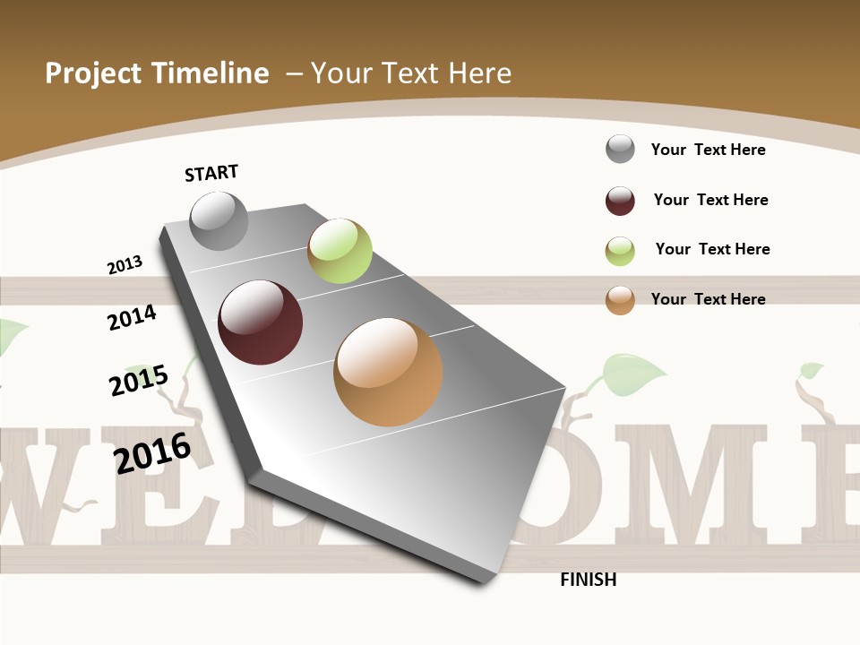 Senior  Elderly White PowerPoint Template