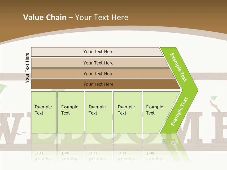 Senior  Elderly White PowerPoint Template