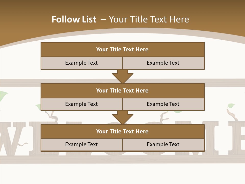 Senior  Elderly White PowerPoint Template