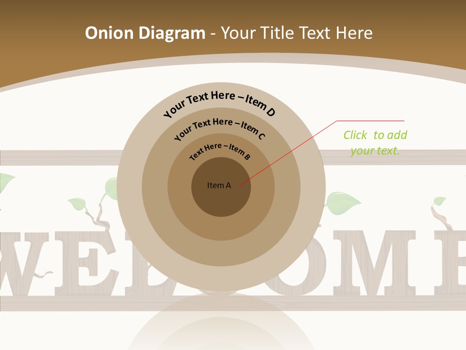 Senior  Elderly White PowerPoint Template