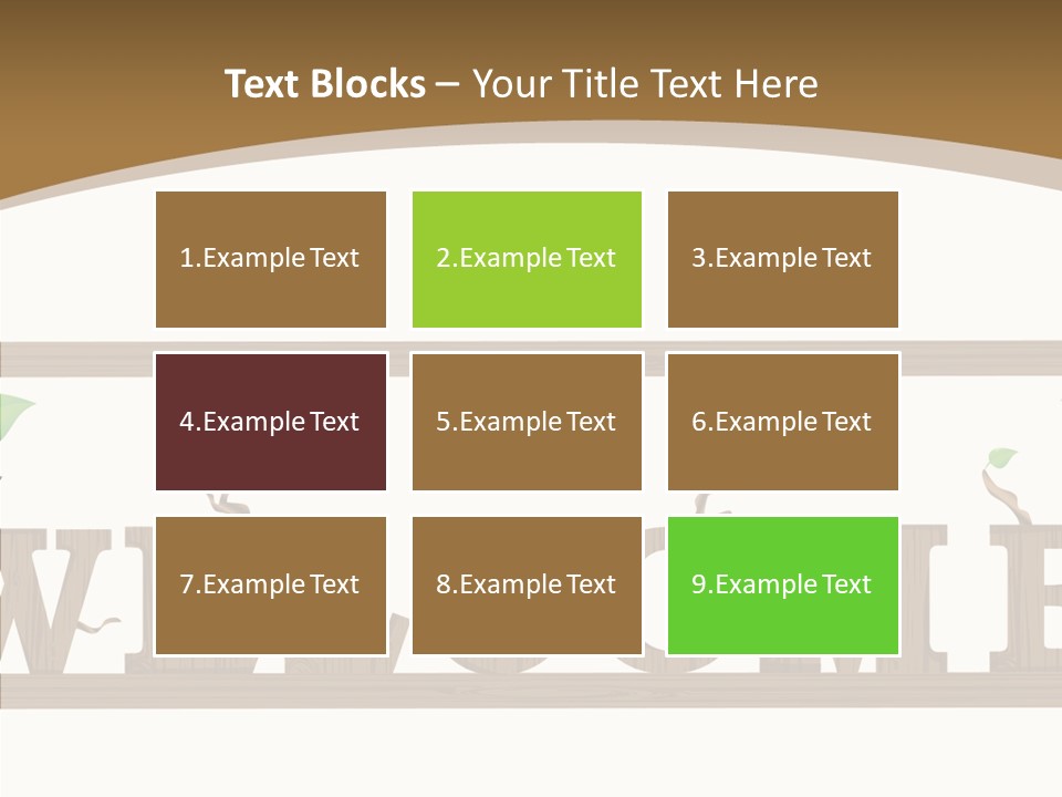Senior  Elderly White PowerPoint Template