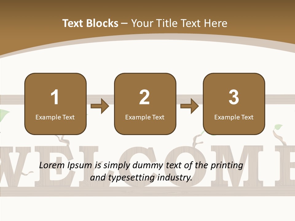 Senior  Elderly White PowerPoint Template