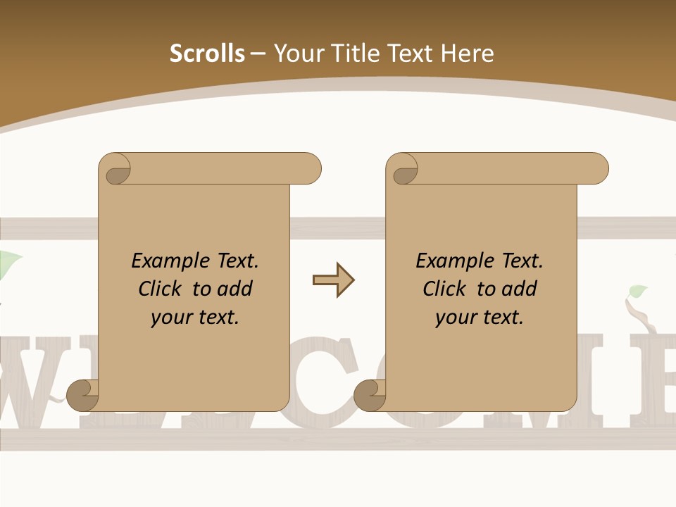 Senior  Elderly White PowerPoint Template