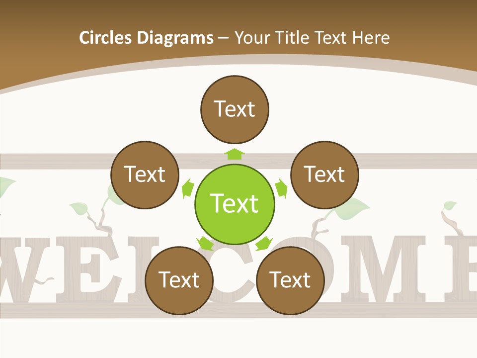 Senior  Elderly White PowerPoint Template