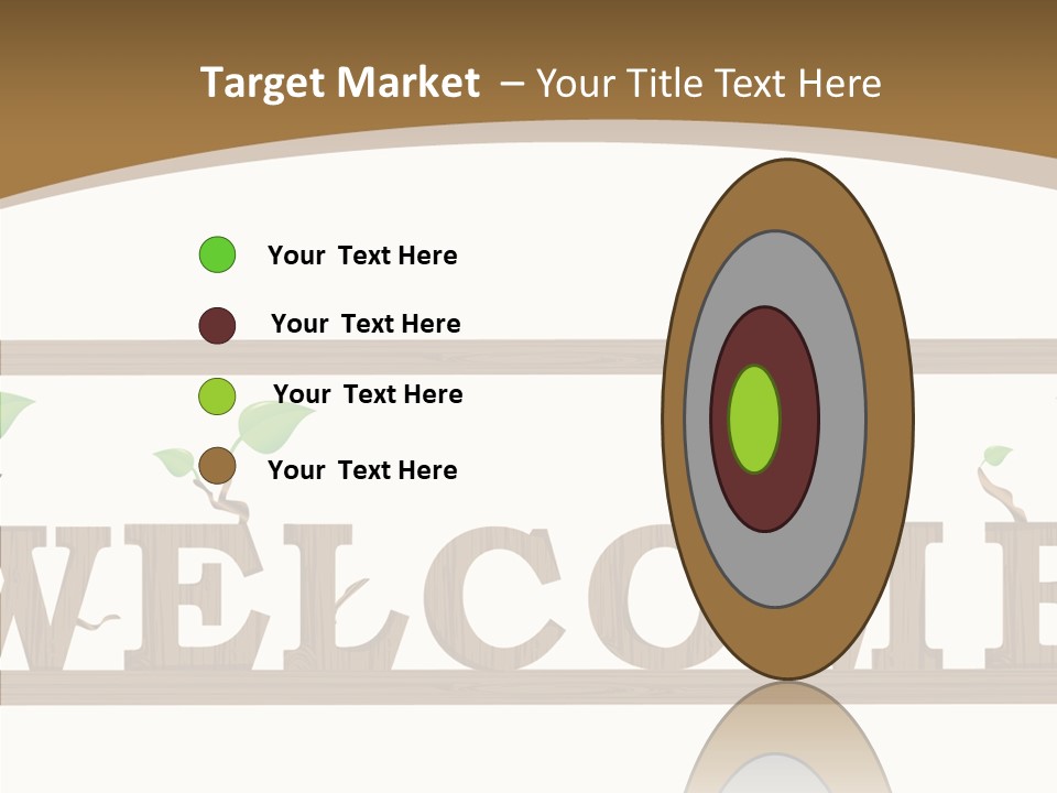 Senior  Elderly White PowerPoint Template