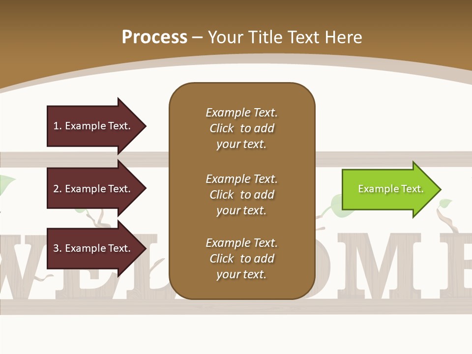 Senior  Elderly White PowerPoint Template