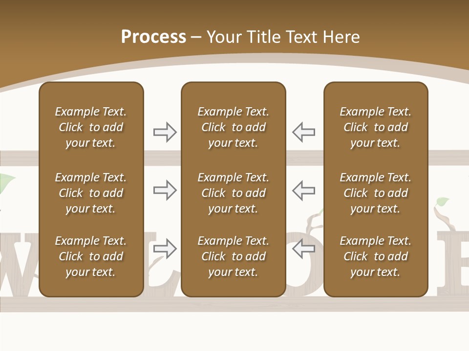 Senior  Elderly White PowerPoint Template
