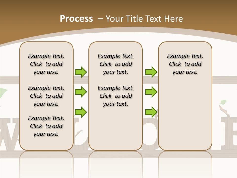 Senior  Elderly White PowerPoint Template