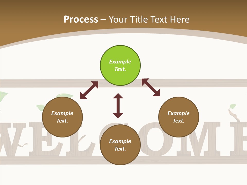 Senior  Elderly White PowerPoint Template