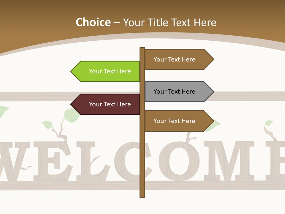 Senior  Elderly White PowerPoint Template