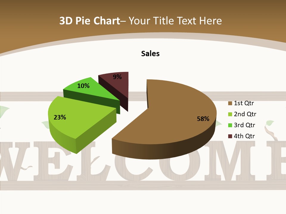Senior  Elderly White PowerPoint Template
