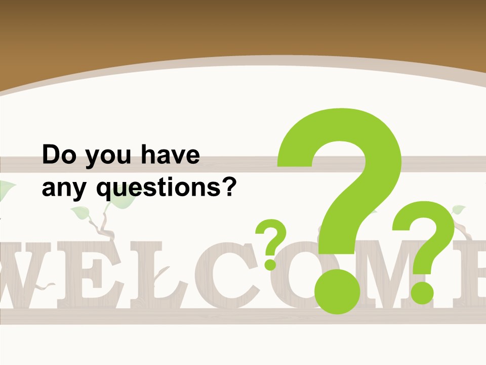 Senior  Elderly White PowerPoint Template