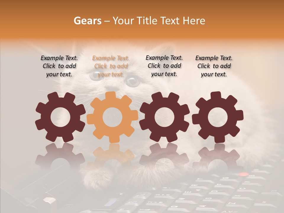 Human Finger Assist PowerPoint Template