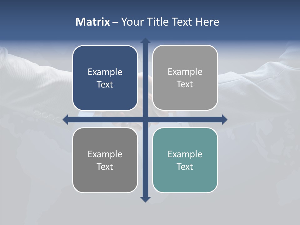 Hand Old Finger PowerPoint Template