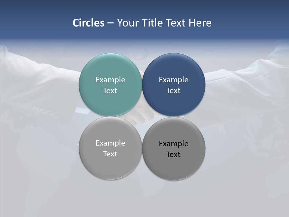 Hand Old Finger PowerPoint Template