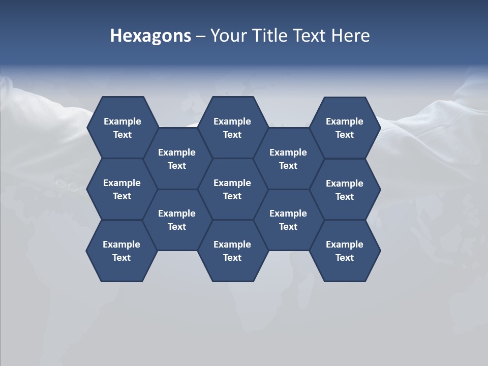 Hand Old Finger PowerPoint Template