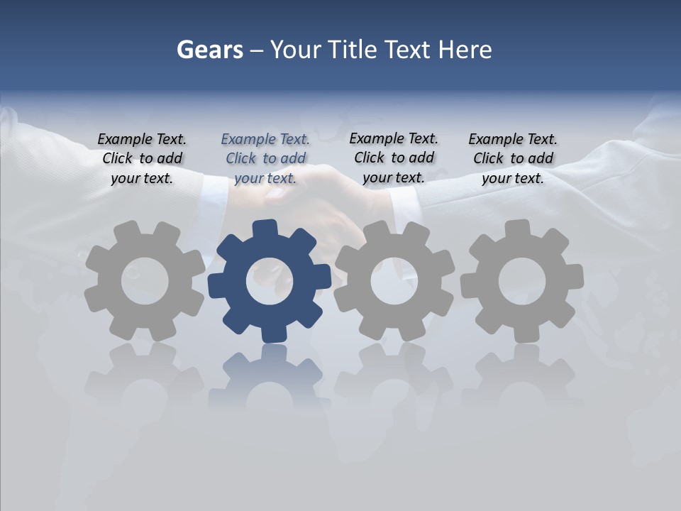 Hand Old Finger PowerPoint Template