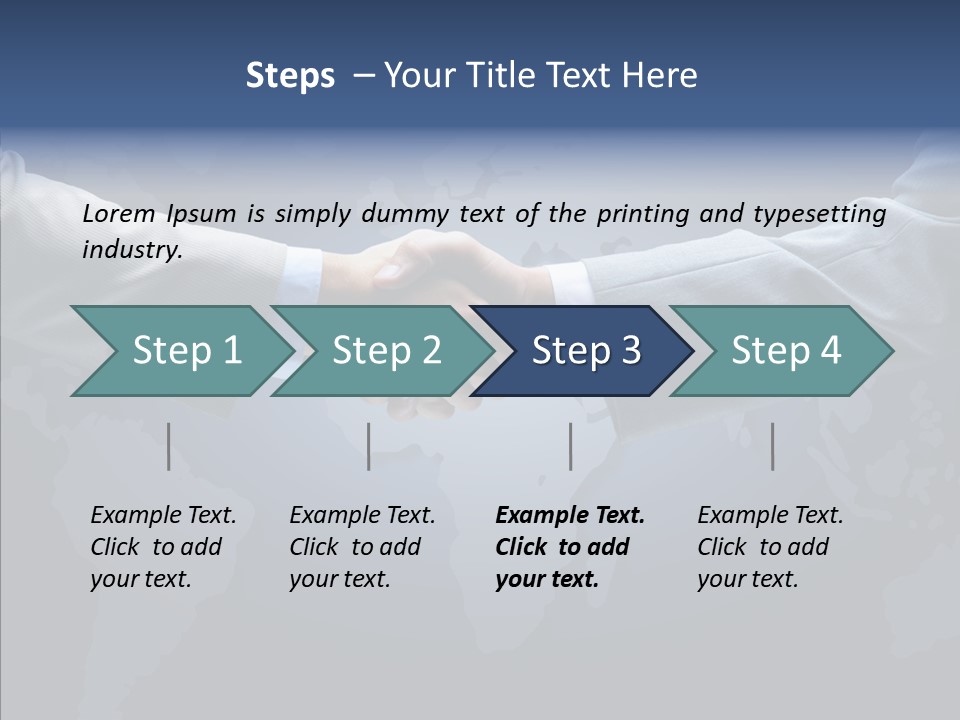 Hand Old Finger PowerPoint Template