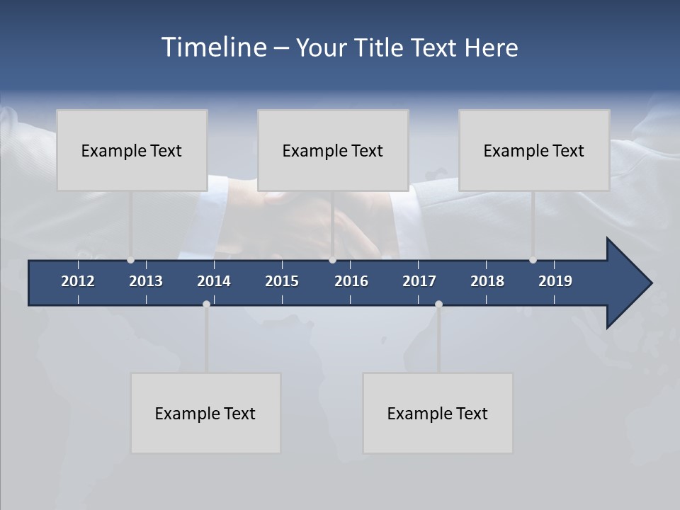 Hand Old Finger PowerPoint Template