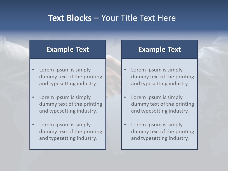 Hand Old Finger PowerPoint Template