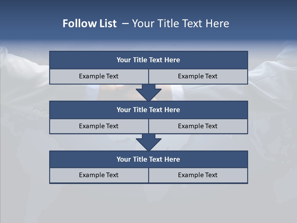 Hand Old Finger PowerPoint Template