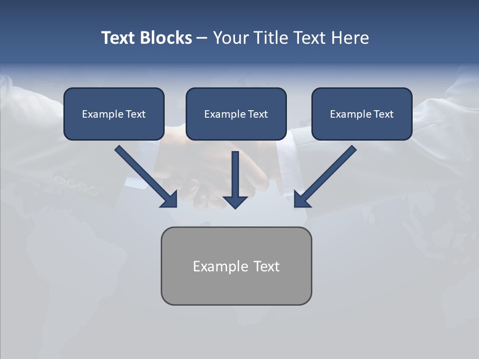 Hand Old Finger PowerPoint Template