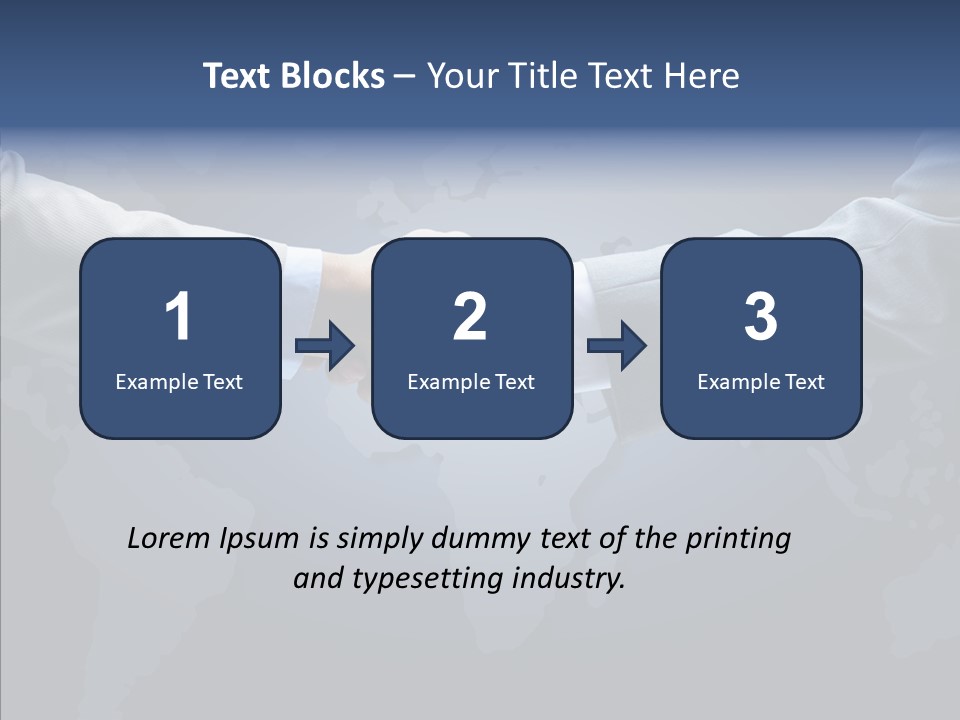 Hand Old Finger PowerPoint Template