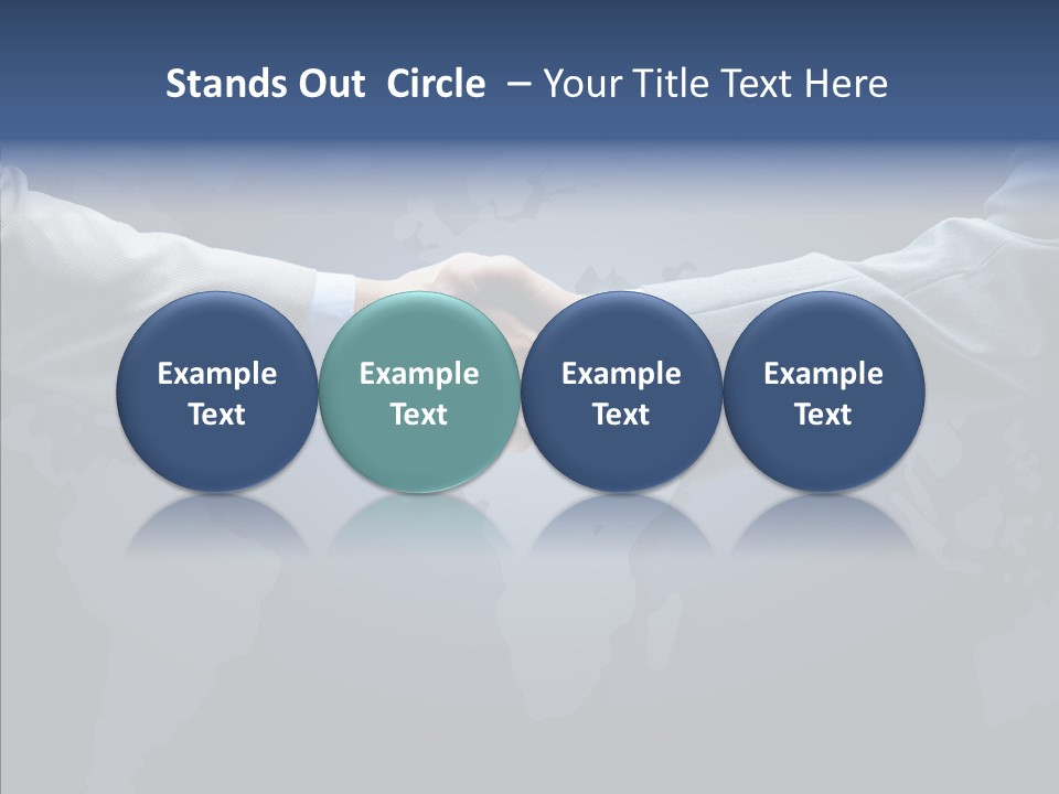 Hand Old Finger PowerPoint Template