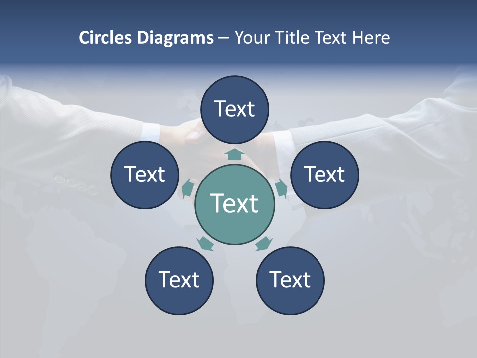 Hand Old Finger PowerPoint Template