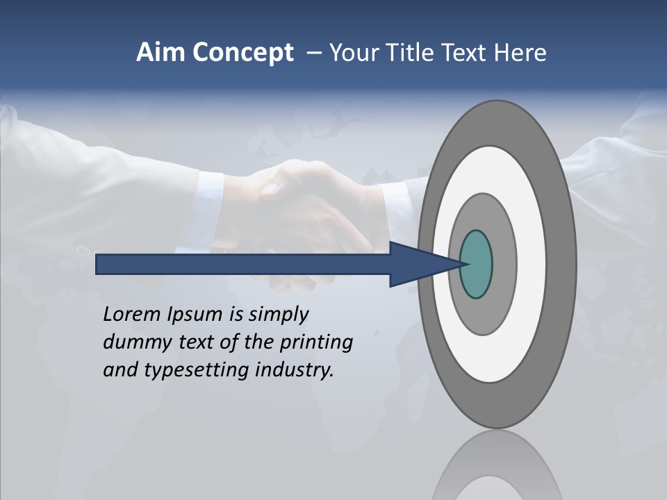 Hand Old Finger PowerPoint Template