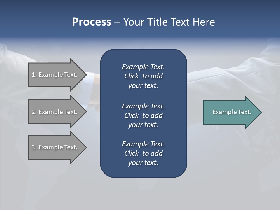 Hand Old Finger PowerPoint Template