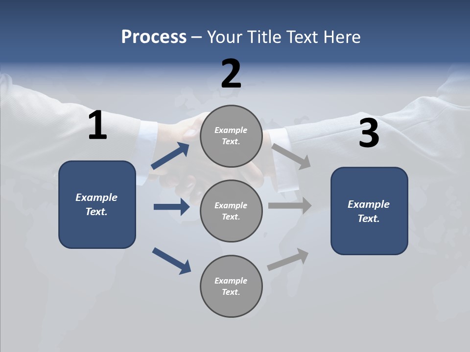 Hand Old Finger PowerPoint Template