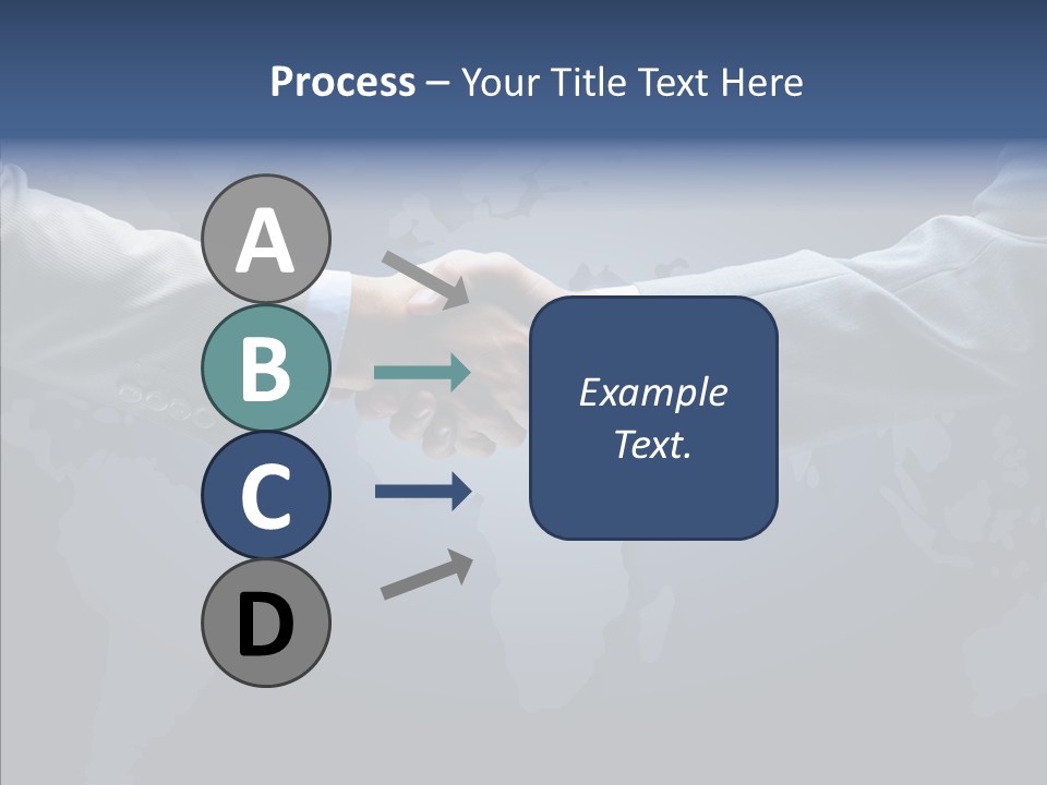 Hand Old Finger PowerPoint Template