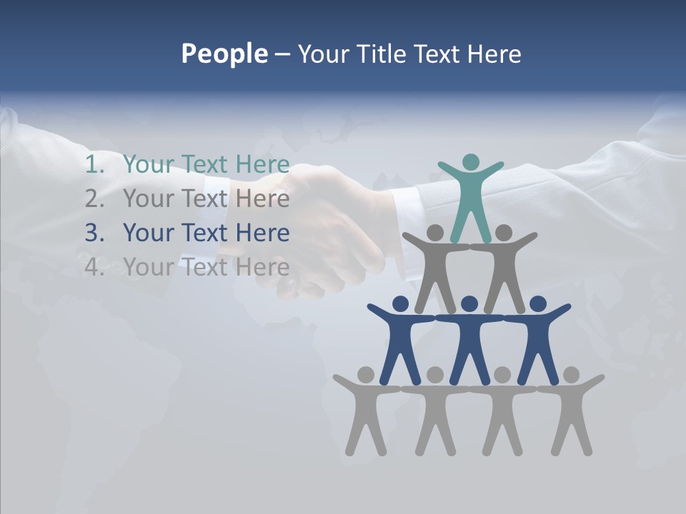 Hand Old Finger PowerPoint Template