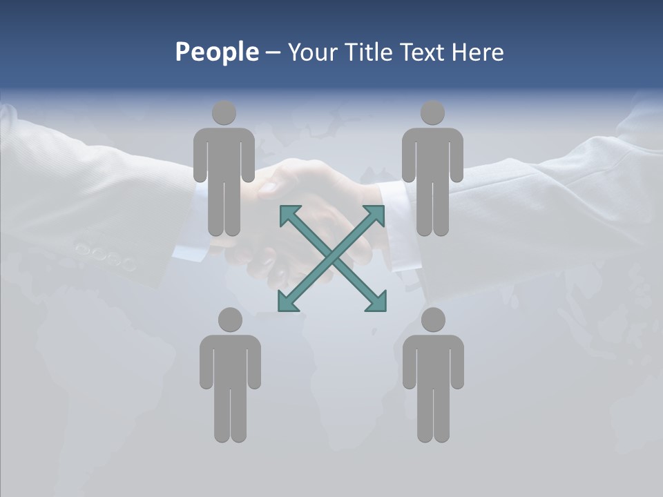 Hand Old Finger PowerPoint Template