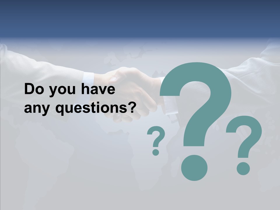 Hand Old Finger PowerPoint Template