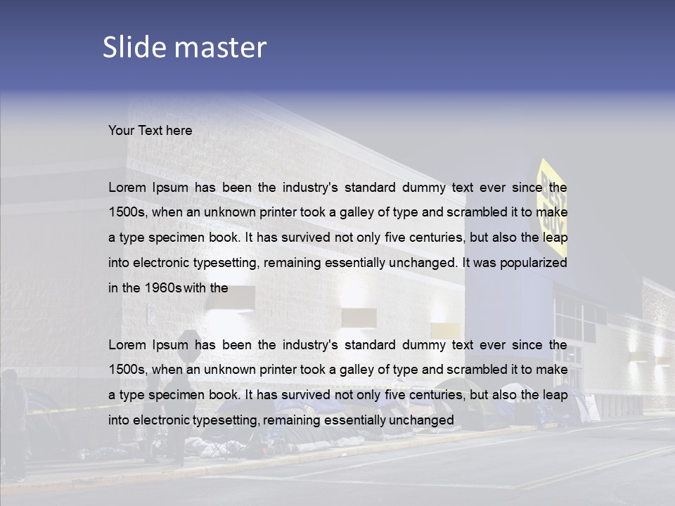 Helping Hand Young Grandmother PowerPoint Template