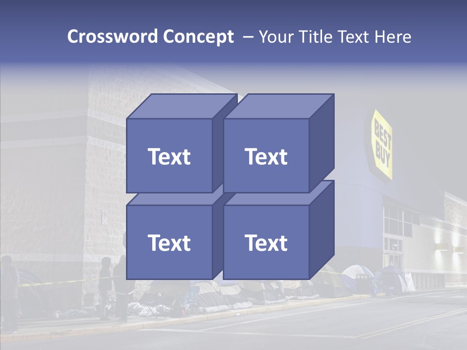Helping Hand Young Grandmother PowerPoint Template