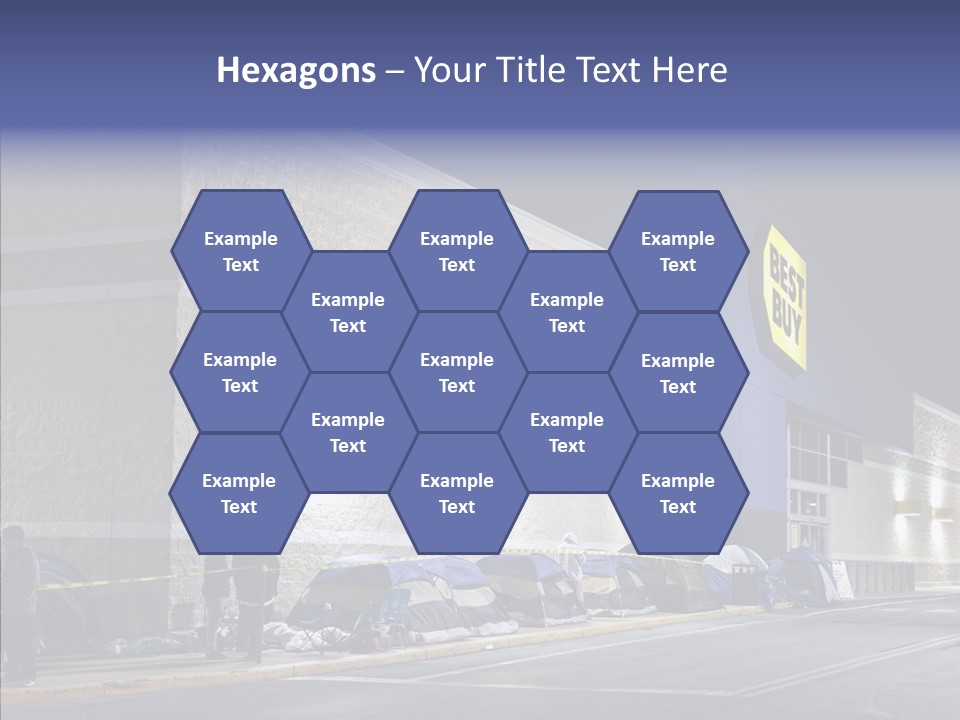 Helping Hand Young Grandmother PowerPoint Template